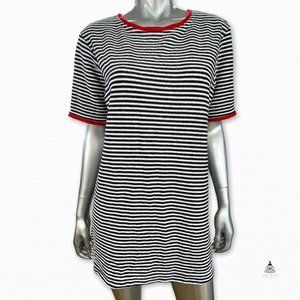 Jaclyn Smith Striped Tunic Top L